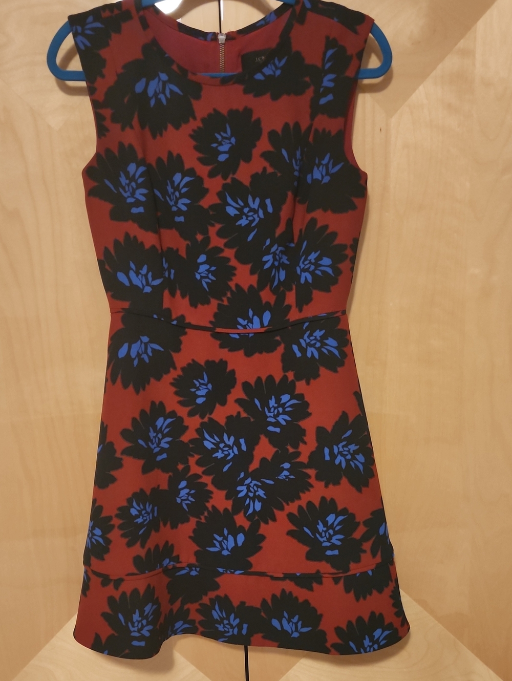 J. Crew Fit And Flare Dress Size 4